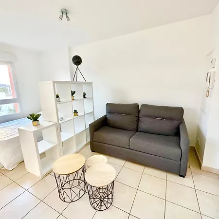 Appart T1 Terrasse Et Parking Lejlighed *